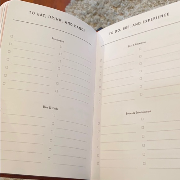 Wanderlust planner and journal for travels - Picture 7 of 13